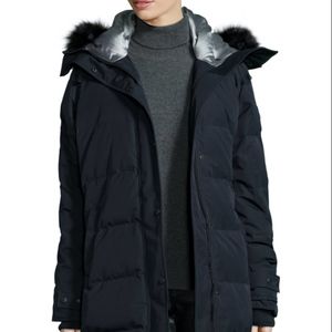 CANADA GOOSE BL LAB PRIDEAUX PARKA Navy SILVER M